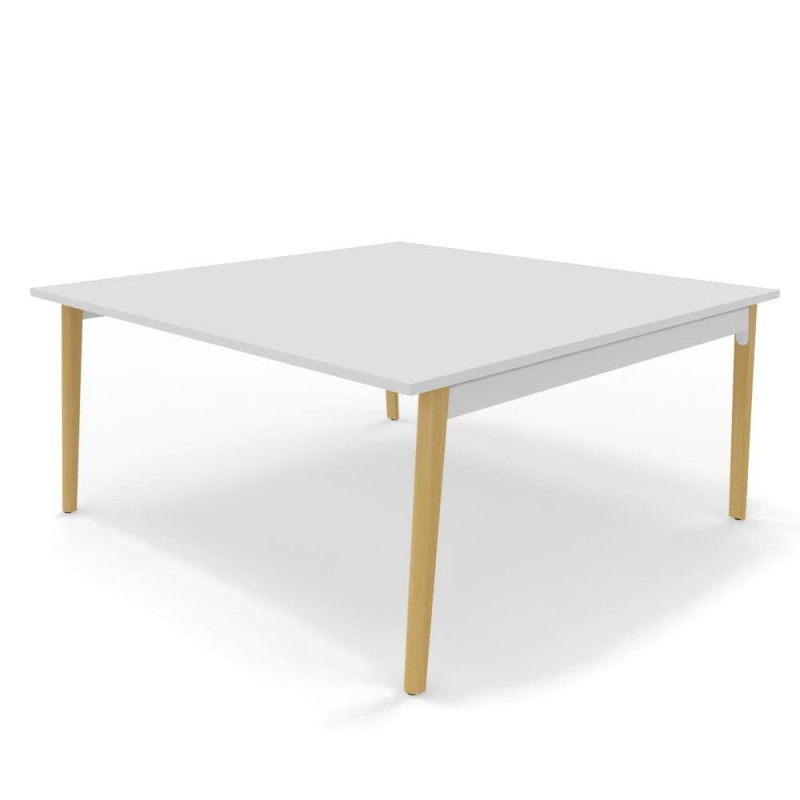 ROBIN - Bureau bench pied arche bois ROBIN - 4