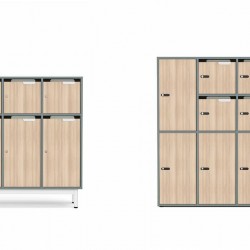 CAMILLE - Jeu de 4 pieds carrés CAMILLE - 3 CAMILLE - Jeu de 4 pieds carrés CAMILLE - 3