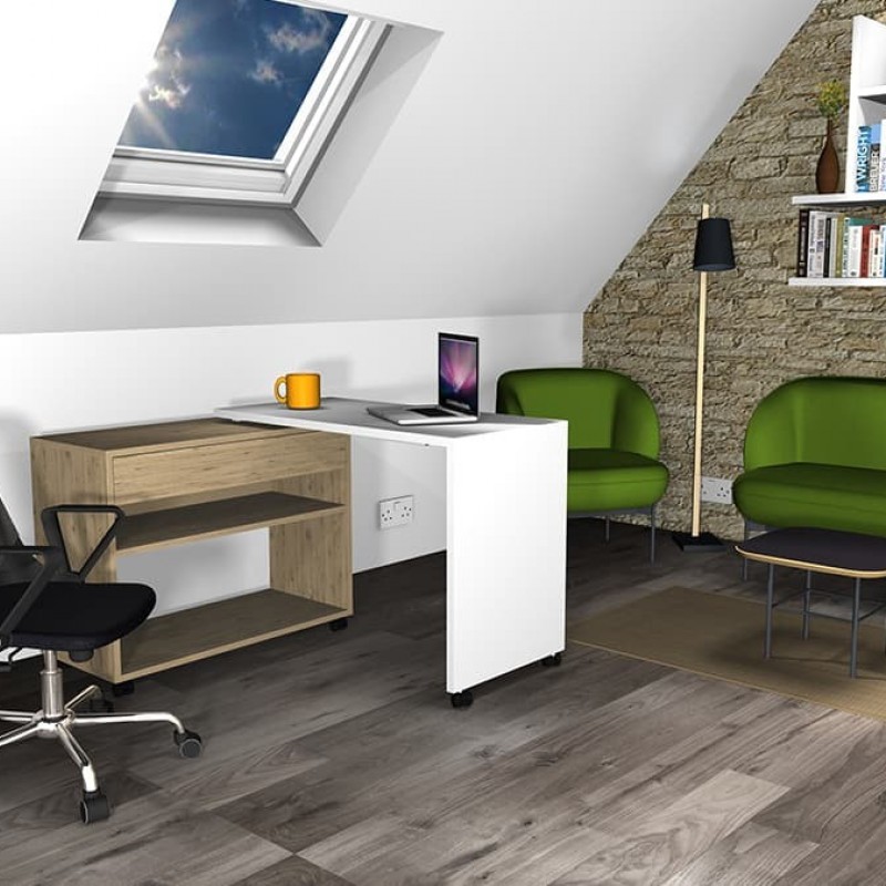 HOMERE - Bureau compact mobile HOMERE - 2