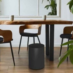 Corbeille à papier en acier GENEXCO - 1